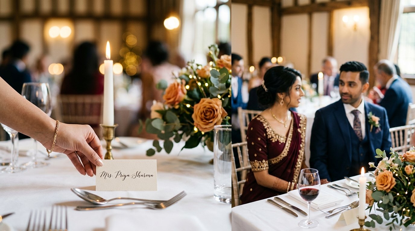 The £272-Per-Guest Reality: Should You Tell Guests? — The gift calibration argument, editorial photography for Weddings Hub