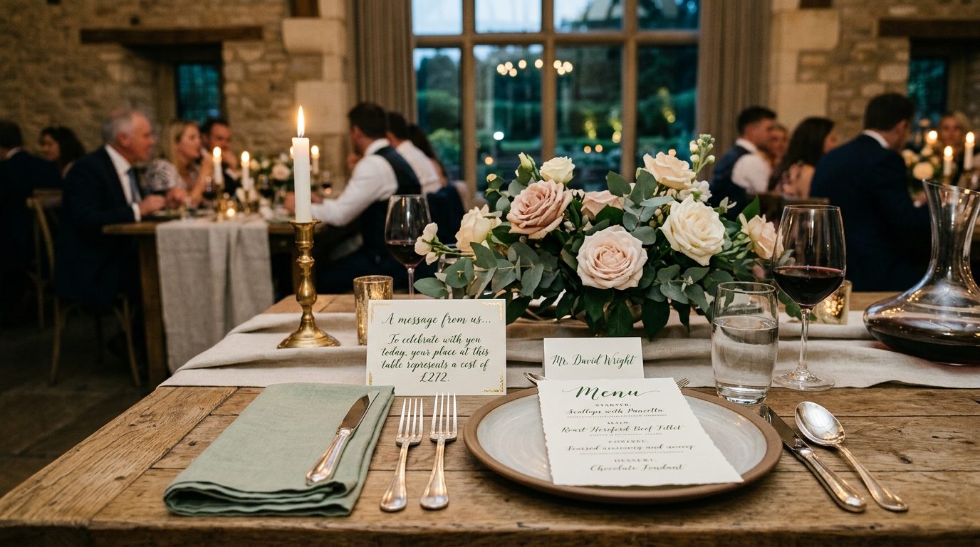 The case for sharing for The £272-Per-Guest Reality: Should You Tell Guests?