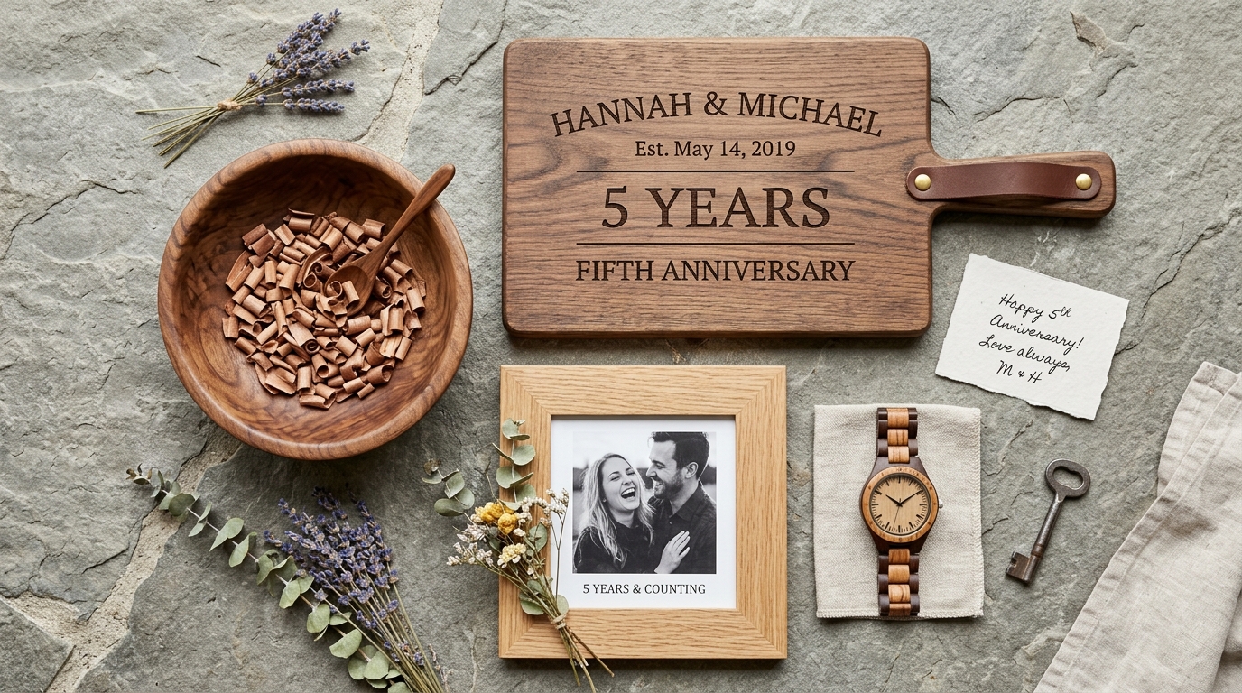 5th Wedding Anniversary: Wood Gift Ideas