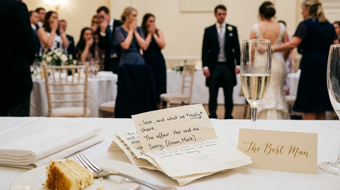 Why best men do it for The Best Man's Speech Revealed an Affair With the Bride