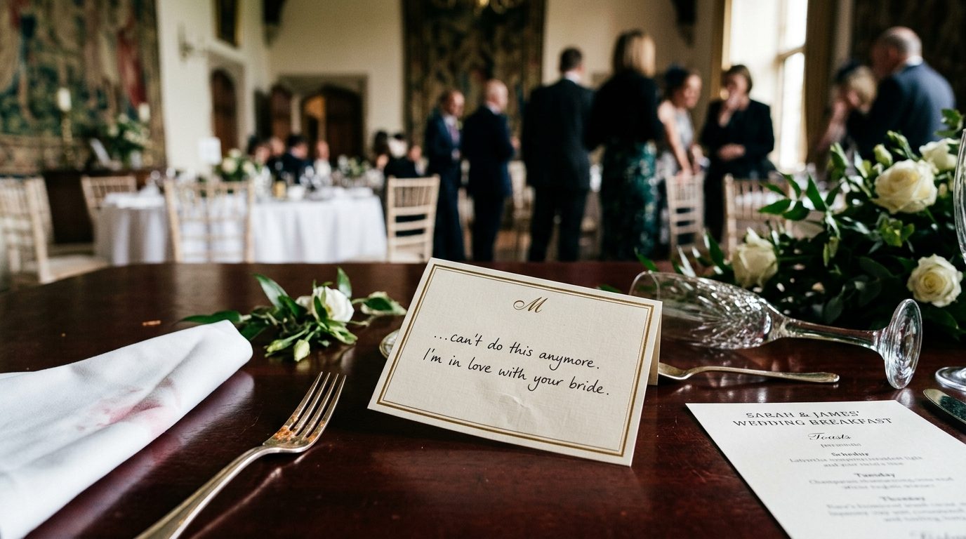 What a toastmaster or coordinator can actually do for The Best Man's Speech Revealed an Affair With the Bride