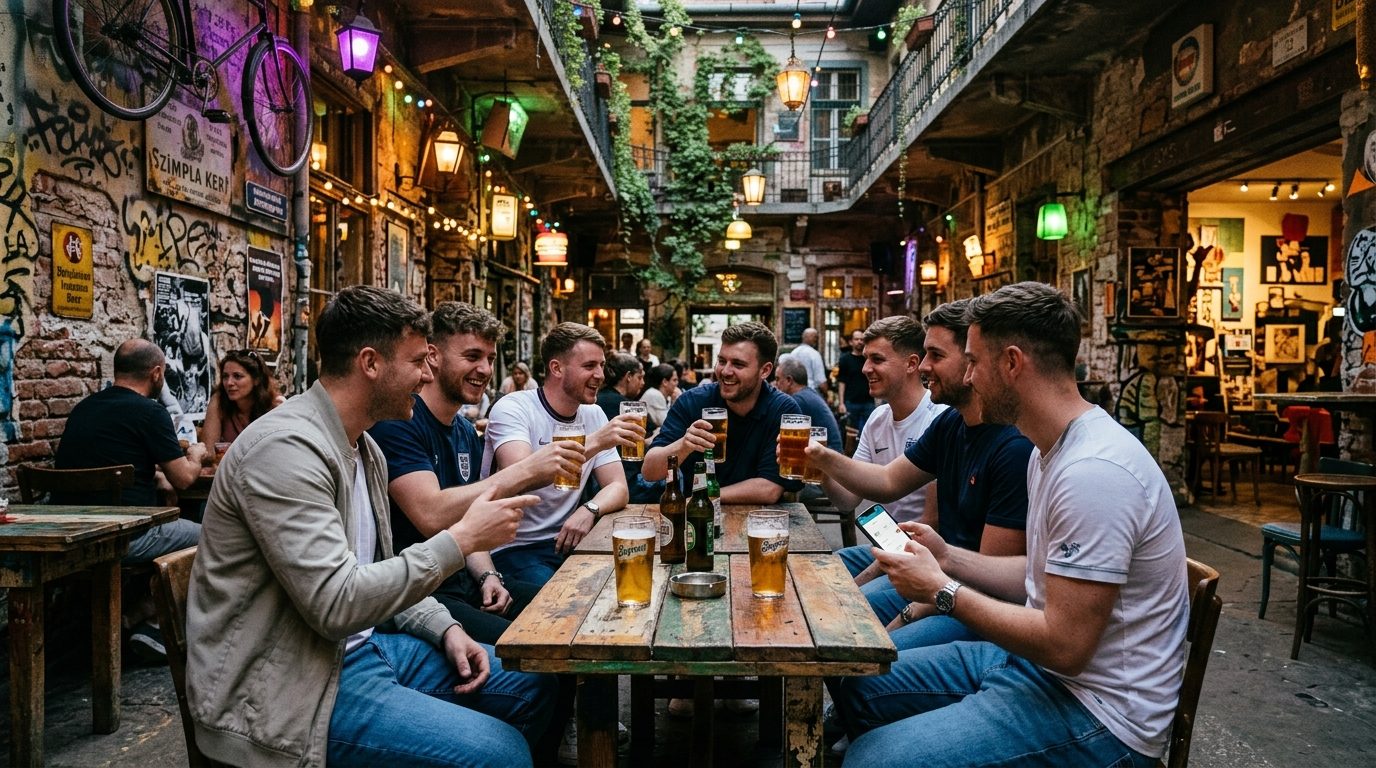 Practical information for UK groups for Budapest Stag Do 2026: UK Groups Guide