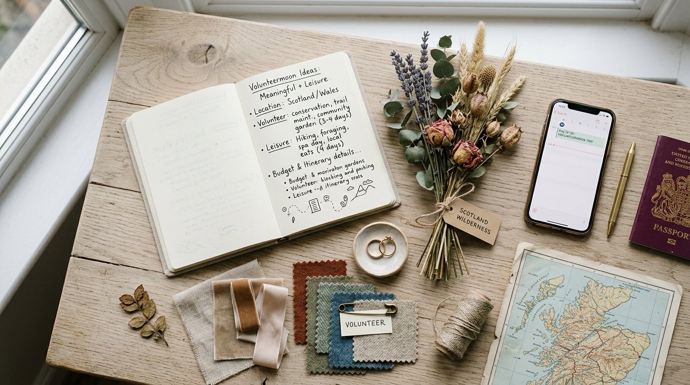 Buddymoons, Ecomoons & Volunteermoons: UK Guide — The volunteermoon: meaningful + leisure, editorial photography for Weddings Hub