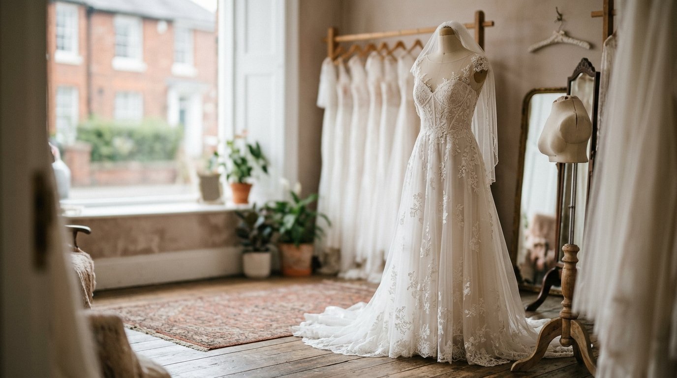 Can I Wear My Old Wedding Dress to a Friend's Wedding? — What makes a dress "read as" a wedding dress, editorial photography for Weddings Hub