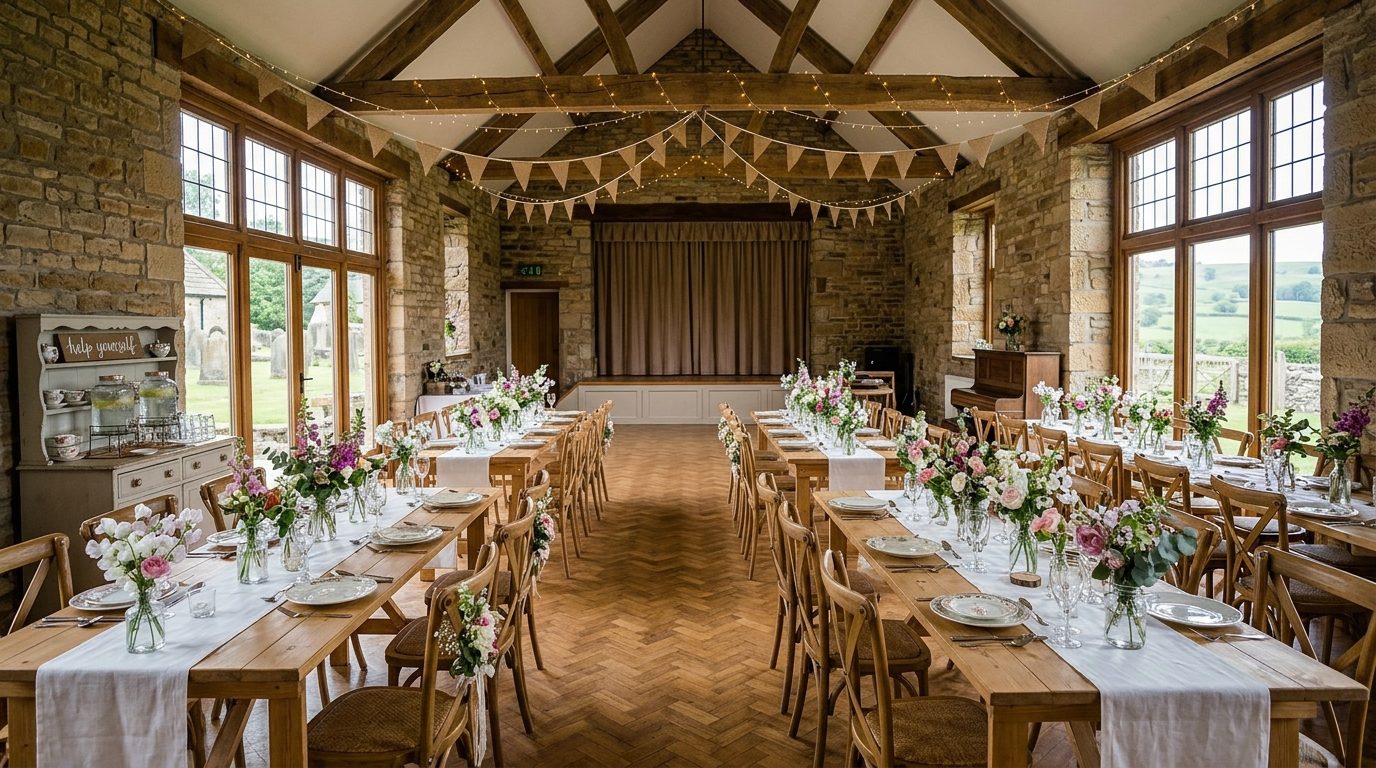 Village halls and community centres for Affordable Wedding Venues That Don't Look Cheap