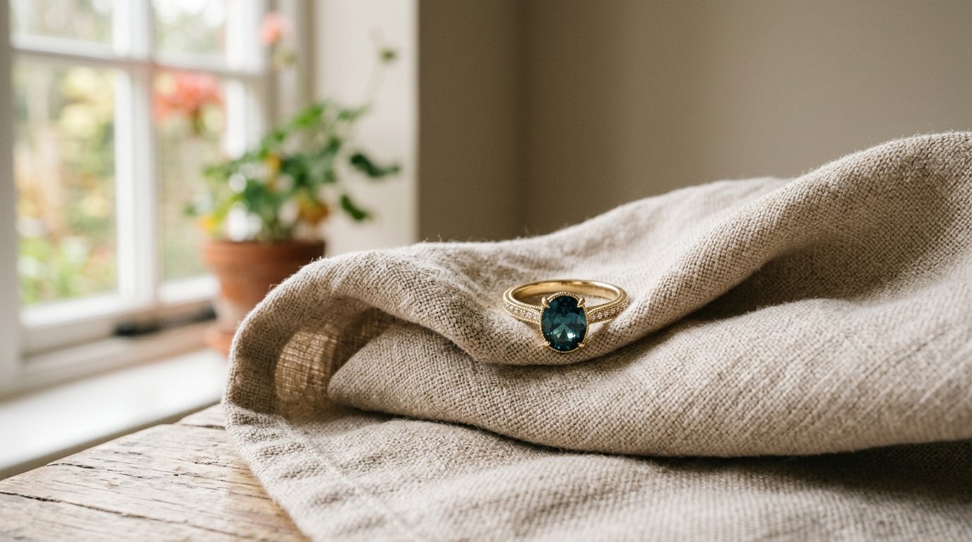 Coloured-Gemstone Engagement Rings: Sales Up 55% — editorial photography for Weddings Hub
