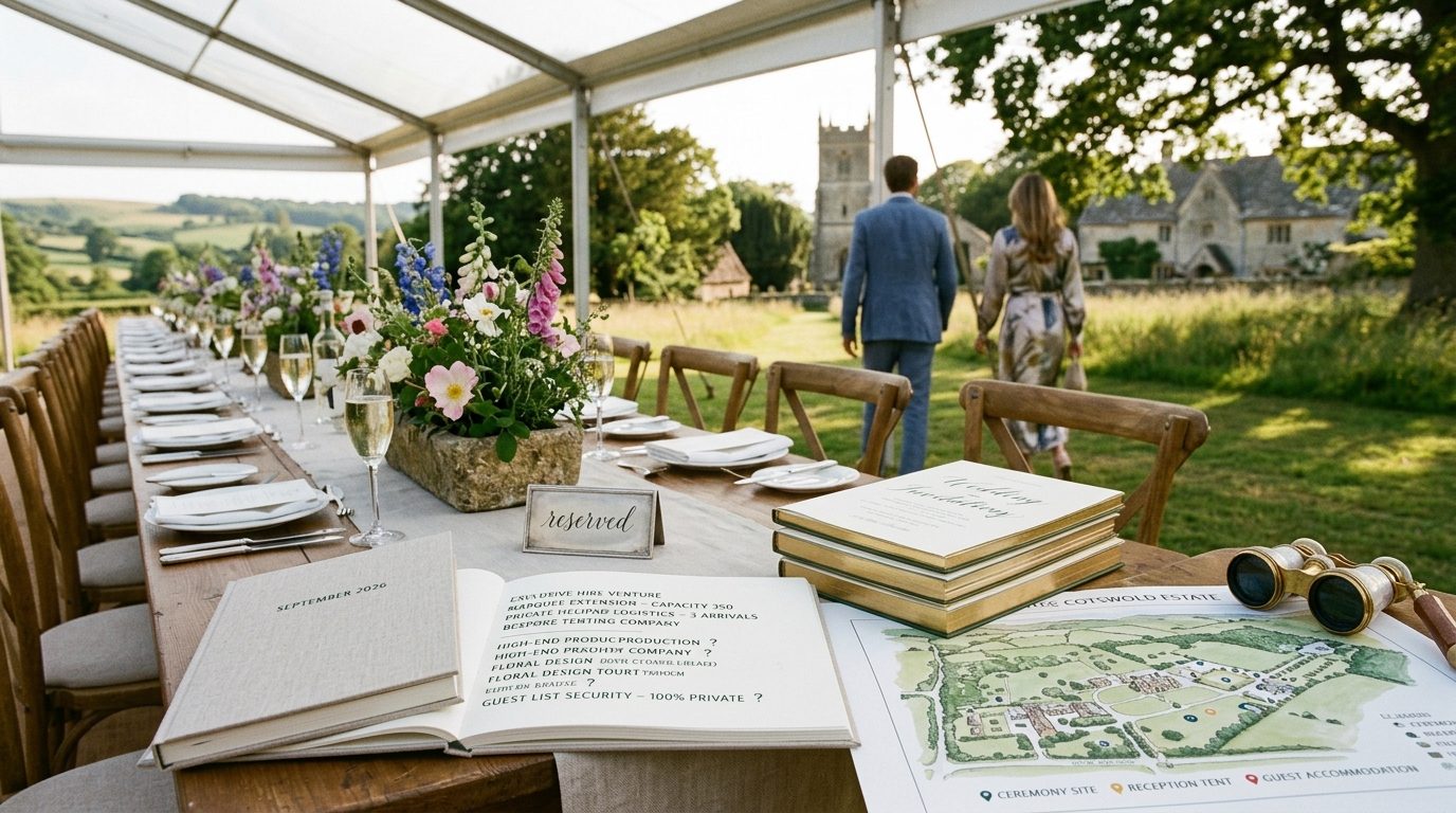 How the Cotswolds compares to other celebrity wedding regions for Why The Cotswolds Is the UK Celebrity Wedding Postcode