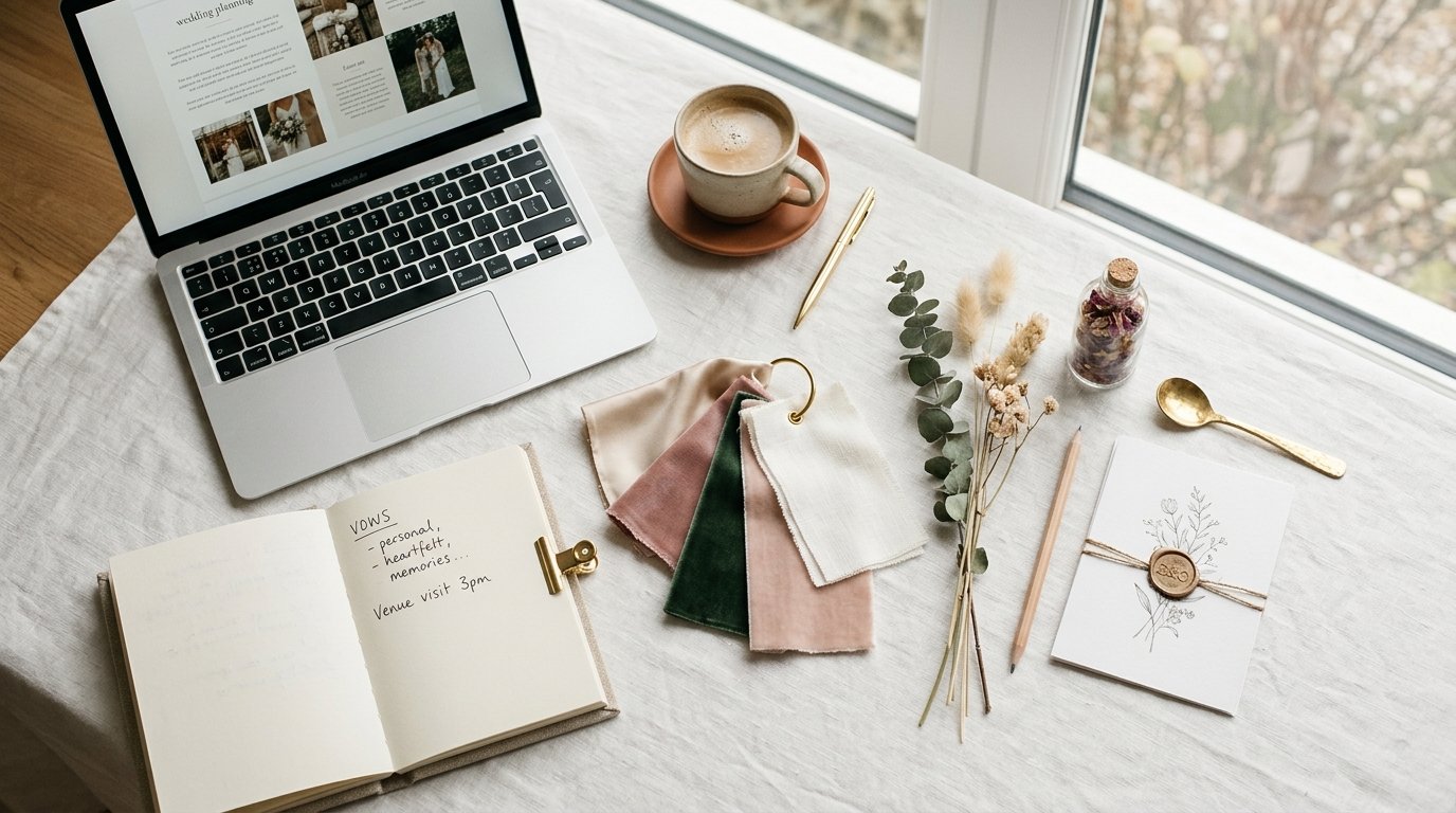 Why 63% of Couples Won't Use AI for Wedding Vows — editorial photography for Weddings Hub
