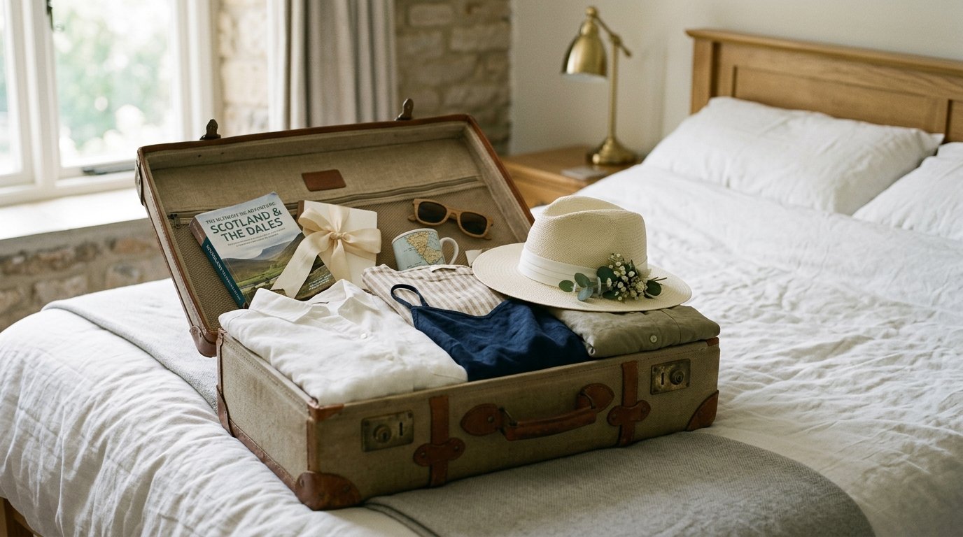 The Double Honeymoon: Why UK Couples Split Their Trip — What the first trip looks like, editorial photography for Weddings Hub