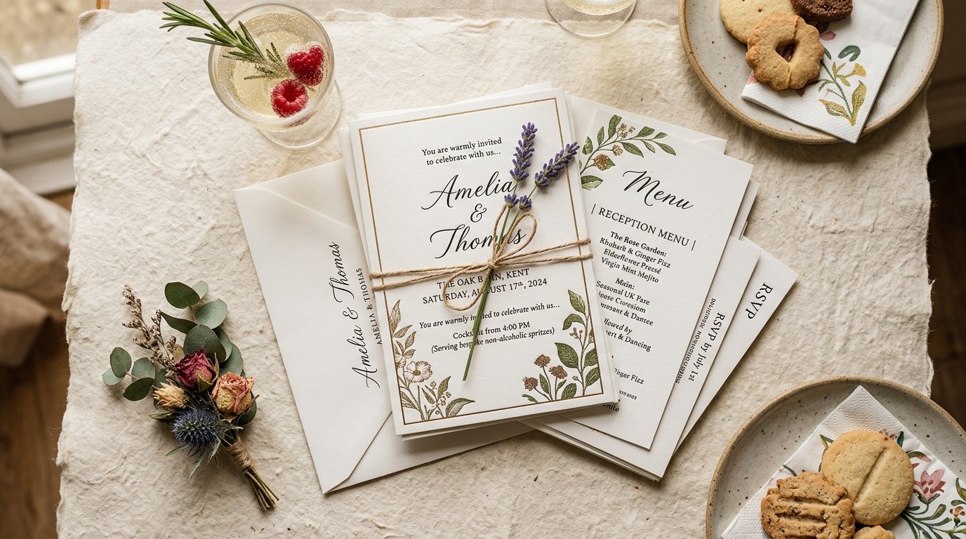 Dry Weddings UK: Why Gen Z Couples Are Going Zero-Proof — What guest reception is really like, editorial photography for Weddings Hub