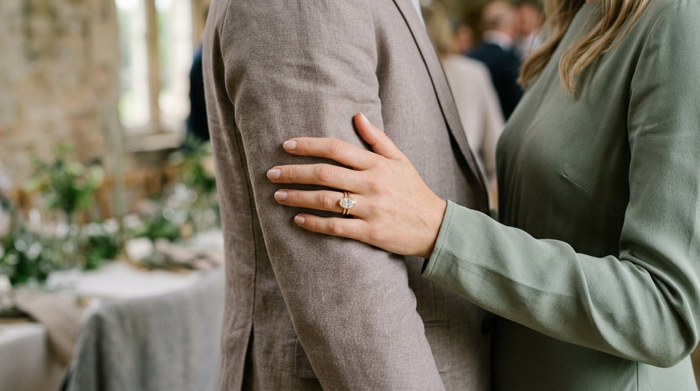 East-West Engagement Rings: The Zendaya Trend, UK Edit — The 5 best stone shapes for east-west settings, editorial photography for Weddings Hub