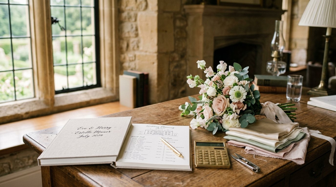 Eve Jobs Estelle Manor Wedding: Inside the £5m Day — editorial photography for Weddings Hub