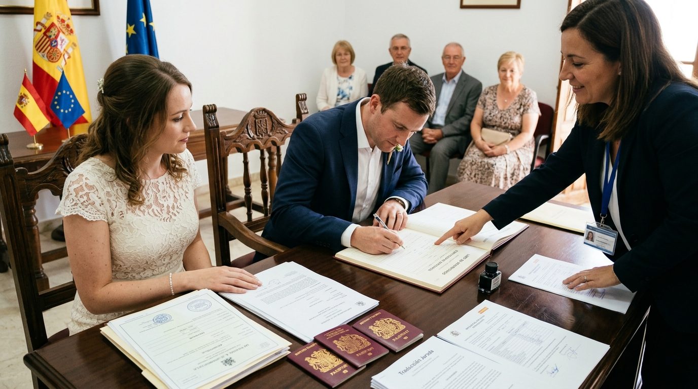 The UK blessing or celebration party for Getting Married Abroad: UK Couples' Legal Guide 2026