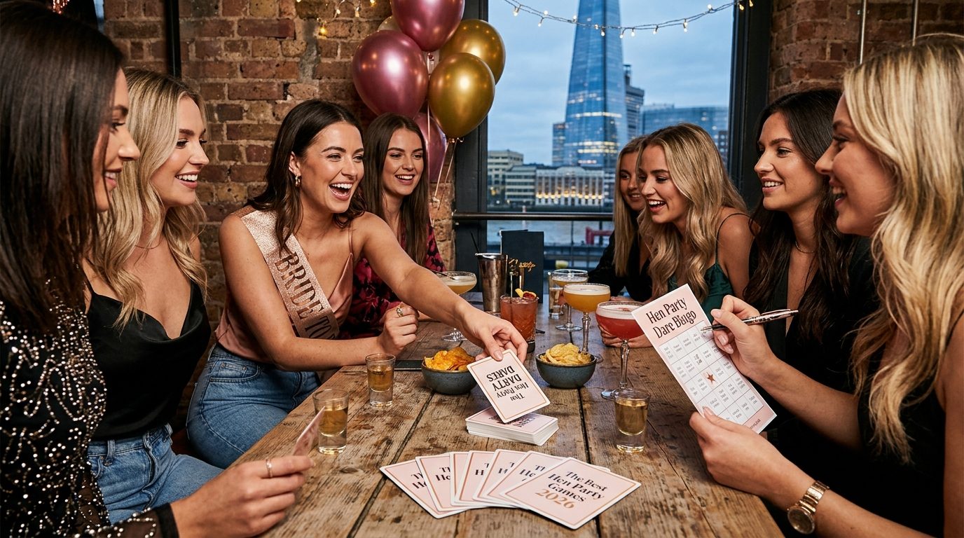 Party games (evening / high energy) for Hen Party Games: Best Ideas for 2026