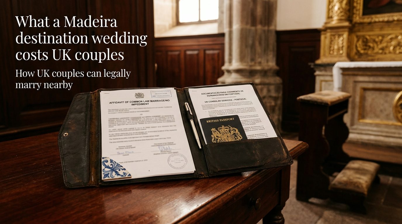 What a Madeira destination wedding actually costs UK couples for Inside Funchal Cathedral: Ronaldo's Wedding Venue