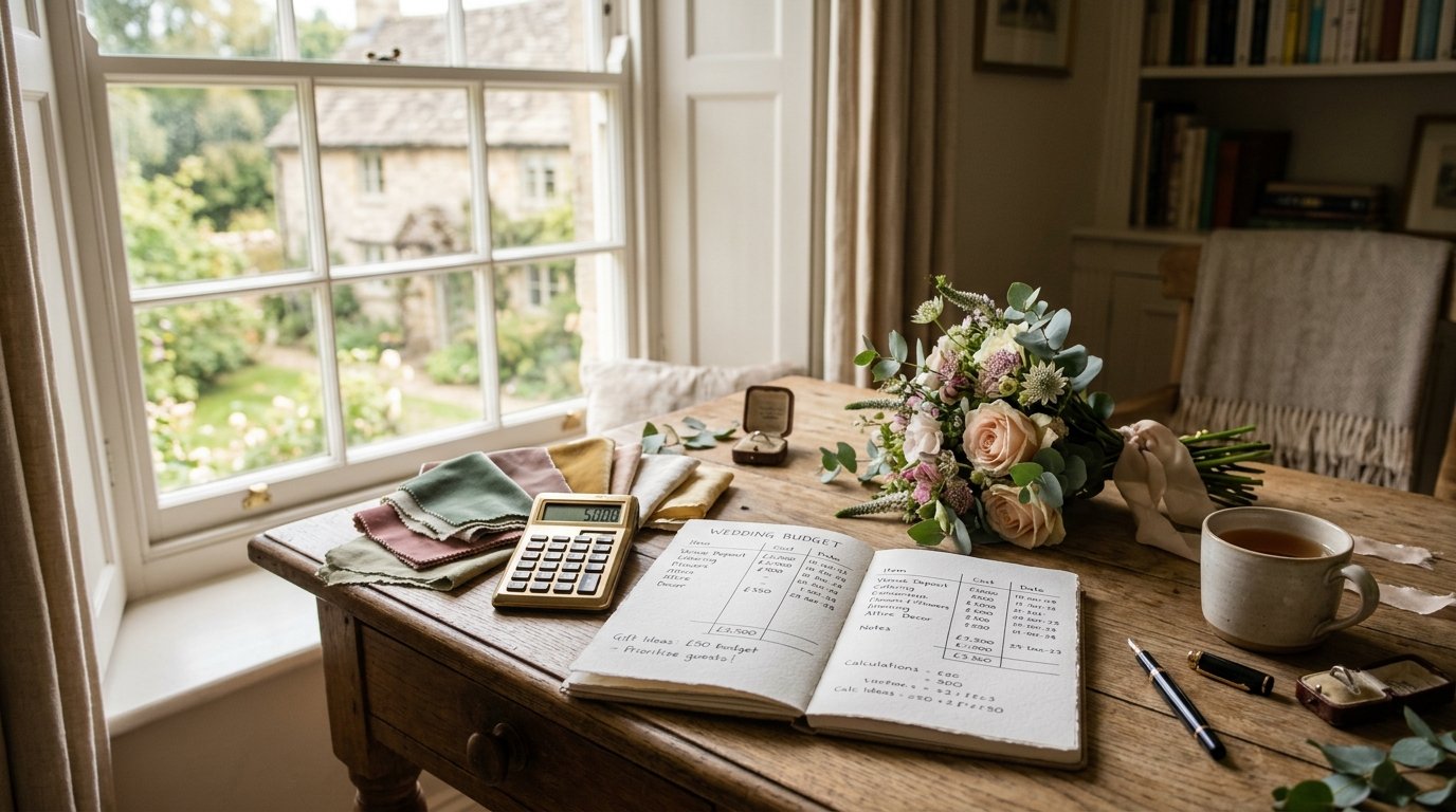 Is £50 Enough for a UK Wedding Gift in 2026? — How to make £50 feel more generous, editorial photography for Weddings Hub