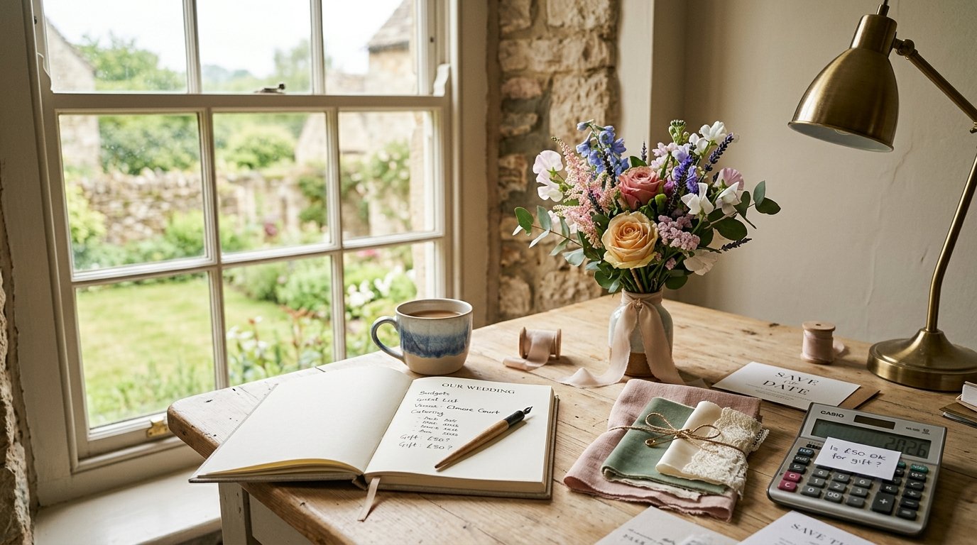 Is £50 Enough for a UK Wedding Gift in 2026? — editorial photography for Weddings Hub
