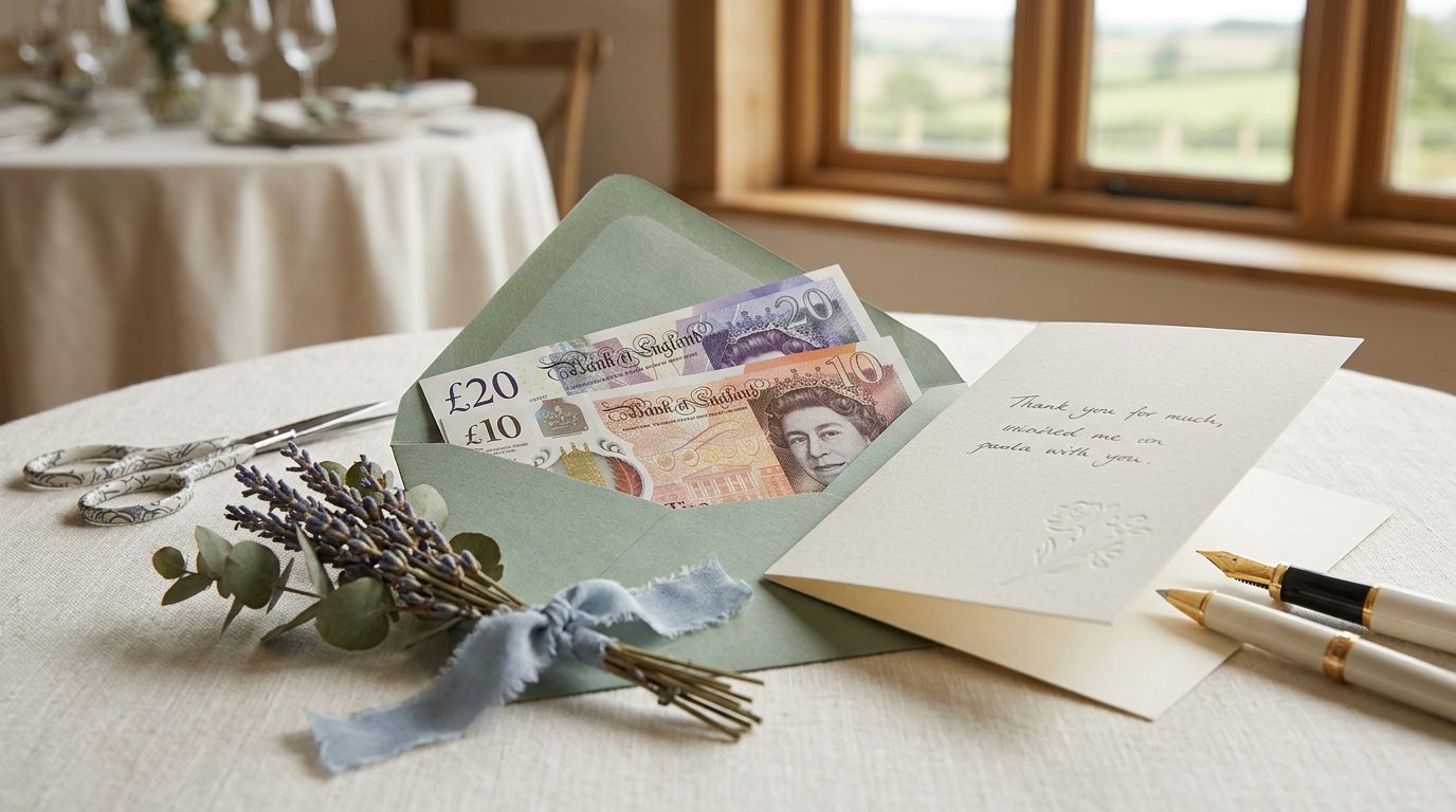 Making a cash gift feel personal for Is £50 Enough for a UK Wedding Gift in 2026?
