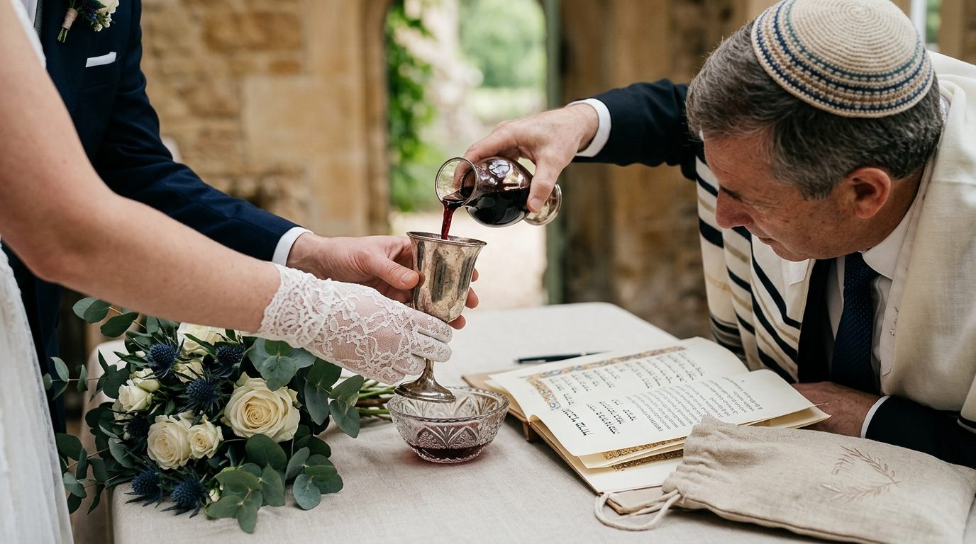 The chuppah ceremony for Jewish Wedding Traditions UK: The Complete Guide