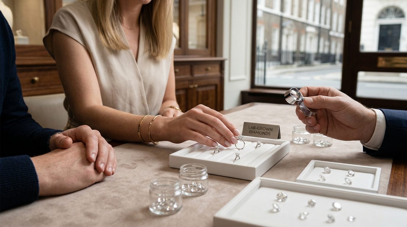 The best UK retailers for lab-grown engagement rings for Lab-Grown Engagement Rings: 61% of New Rings in 2026