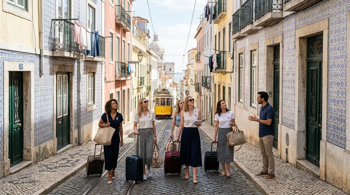Getting there: flights from the UK to Lisbon for Lisbon Hen Do 2026: The UK Group Guide