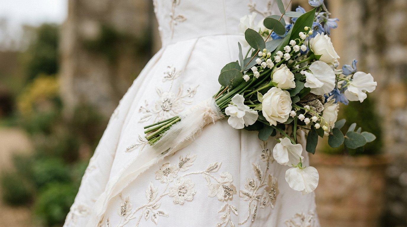 Maya Hawke's Prada Wedding Dress: The Full Story — The Carrie Bradshaw parallel, editorial photography for Weddings Hub