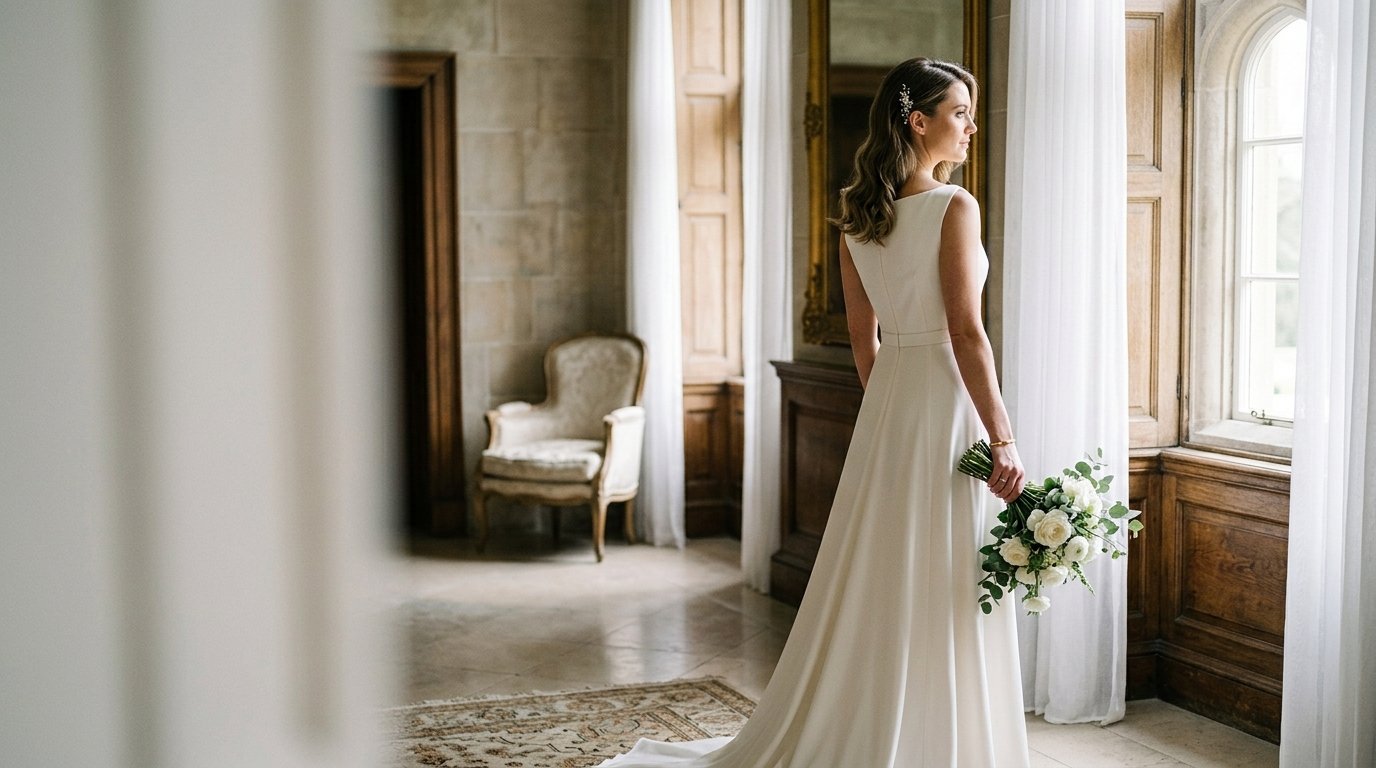 Maya Hawke's Prada Wedding Dress: The Full Story — editorial photography for Weddings Hub