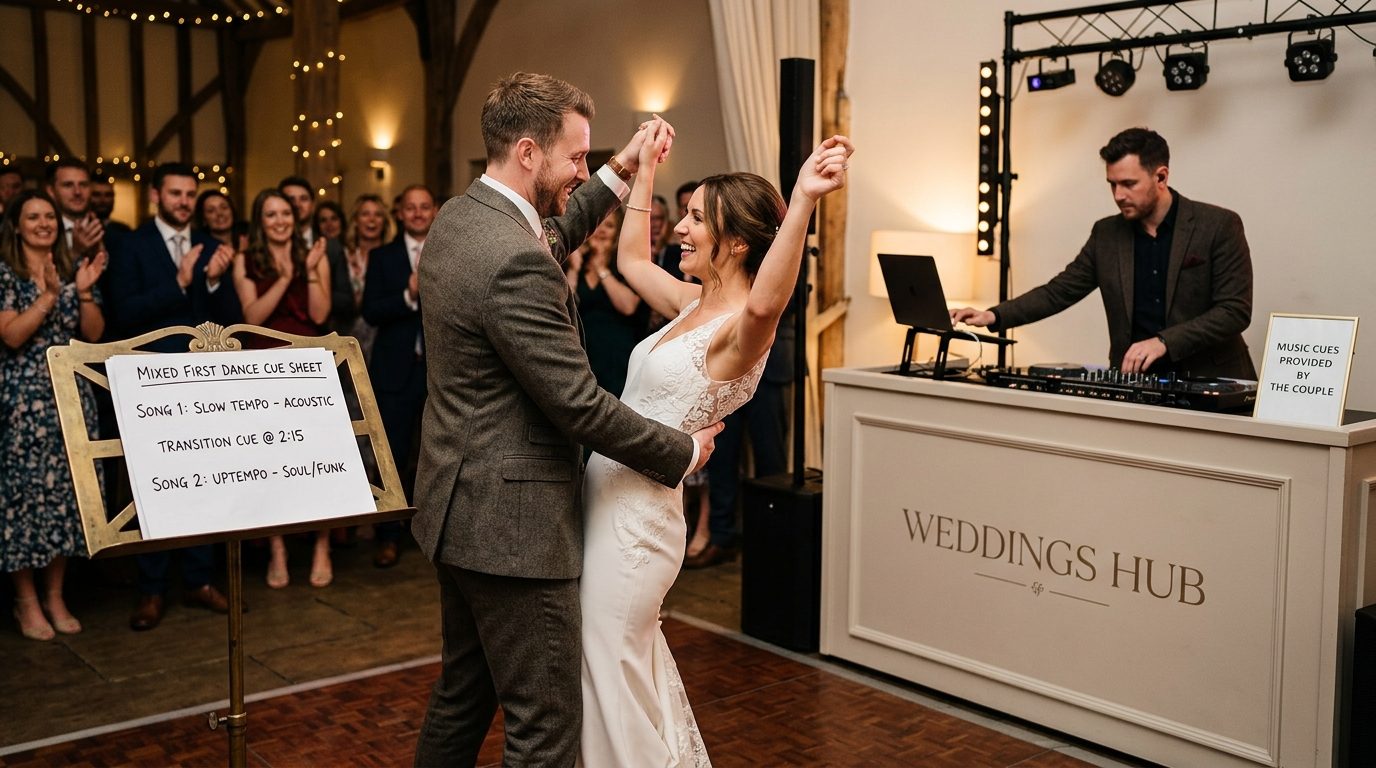 Editorial image for Mixed First Dance Routines UK: Two Songs in One