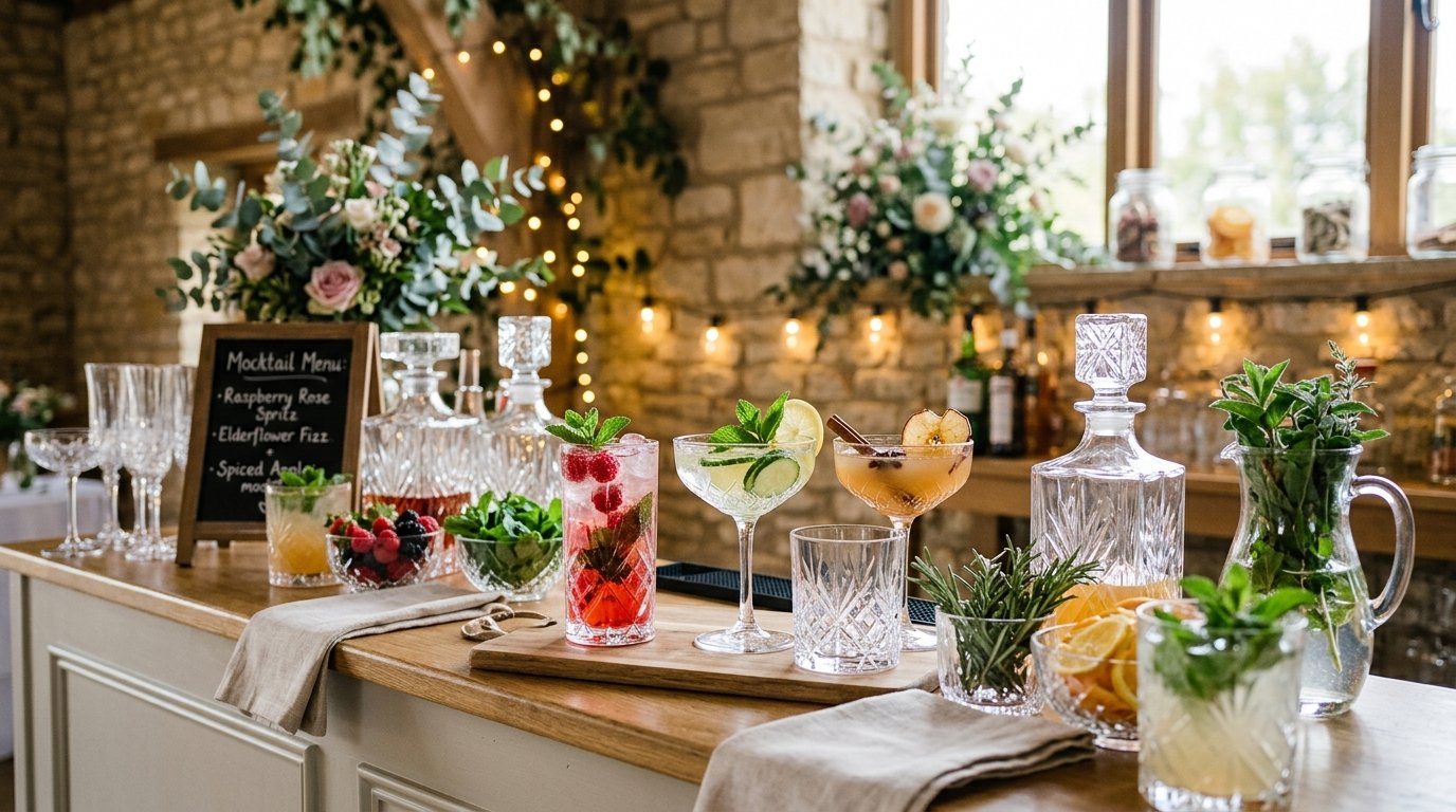 UK Wedding Mocktail Bars: 30 Recipes & Where to Hire — The 30 mocktail recipes, editorial photography for Weddings Hub