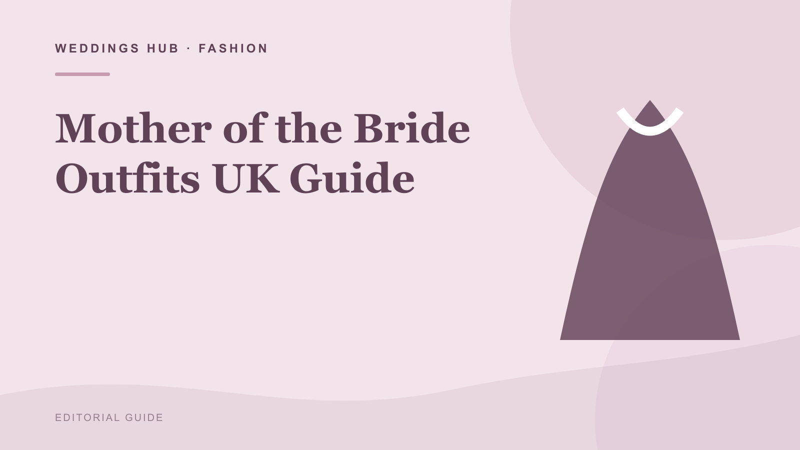Editorial illustration for Mother of the Bride Outfits UK Guide