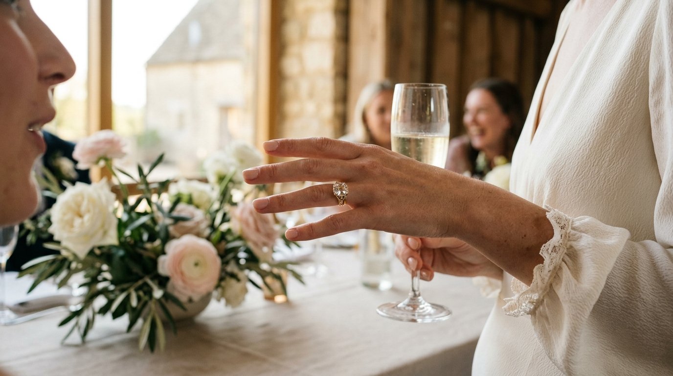 Old Mine Cushion Cuts: Antique Engagement Rings UK — Lab-grown old mine revival cuts, editorial photography for Weddings Hub