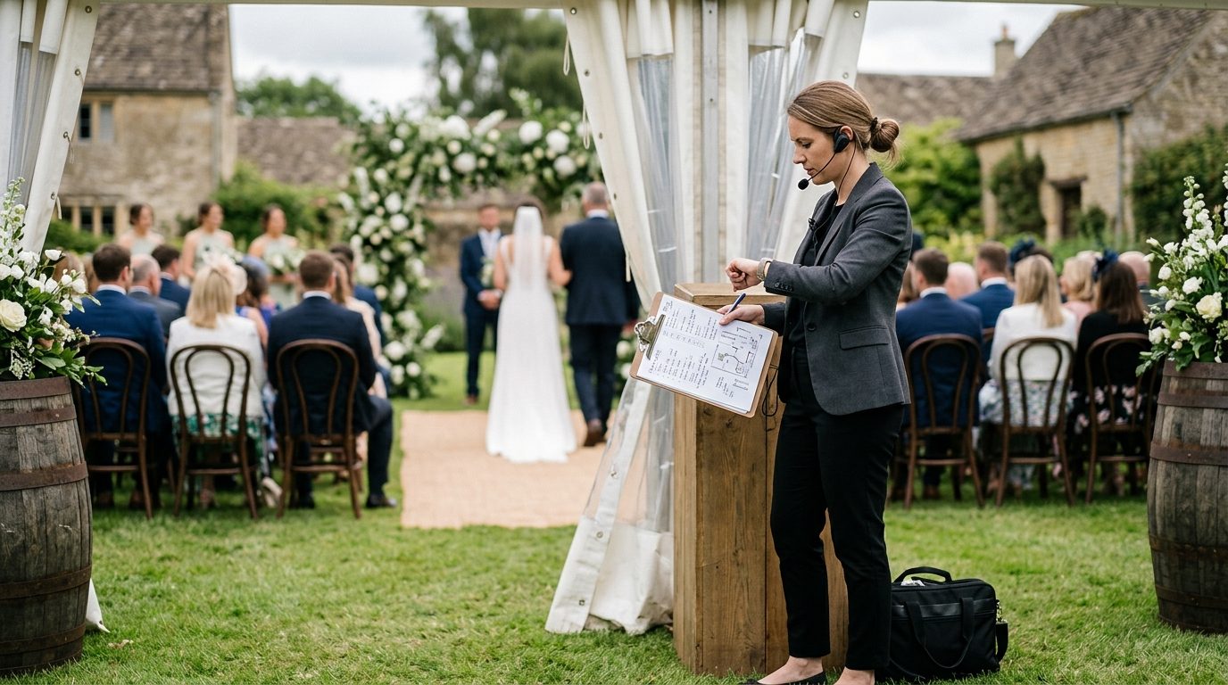 A real first-hand account for On-the-Day Wedding Coordinator UK: Costs & What They Do