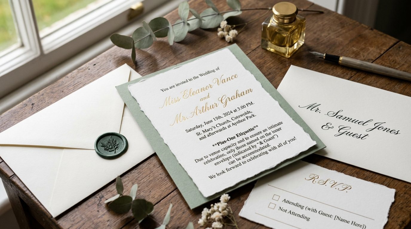 Editorial image for Plus One Etiquette: Wedding Guest Rules