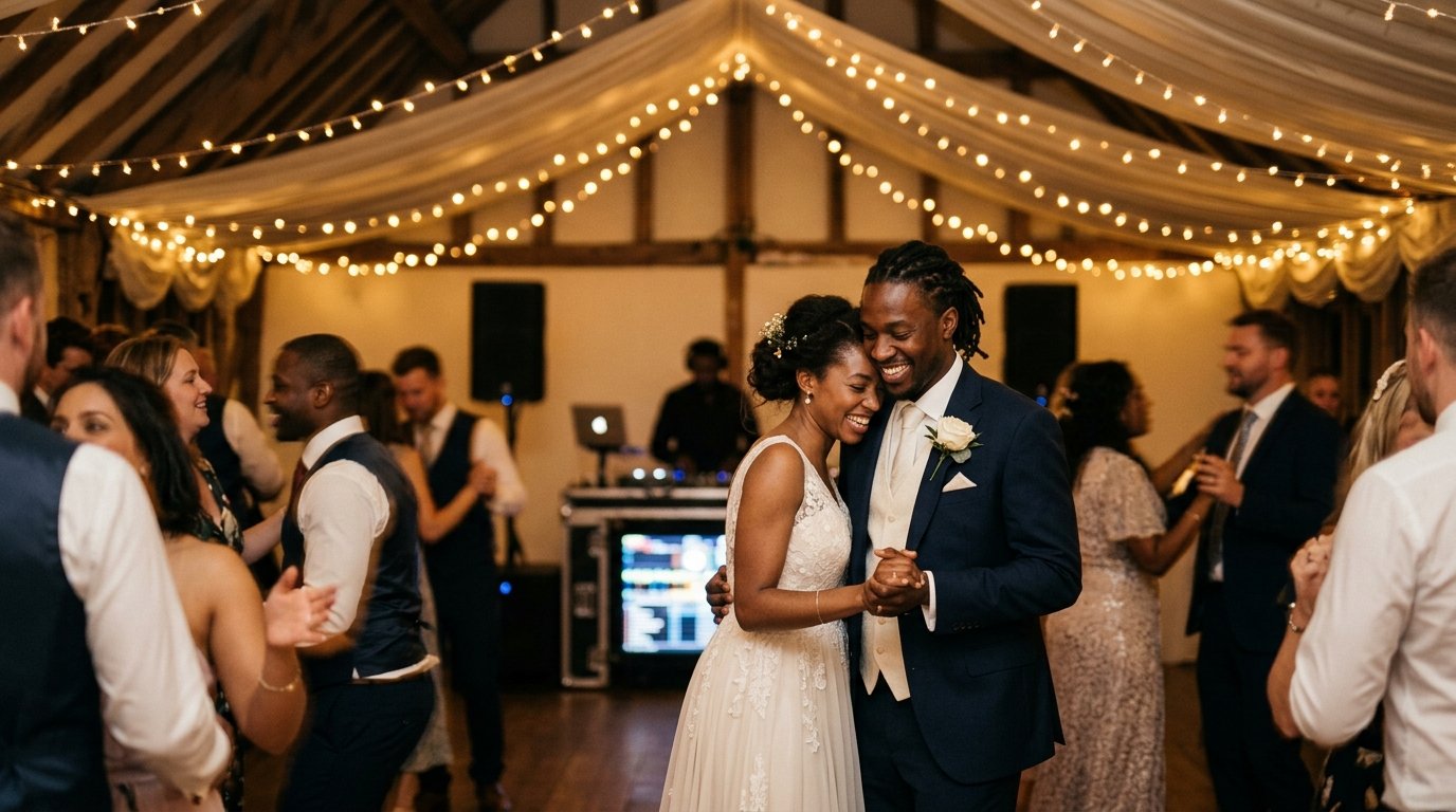 Questions to Ask Your Wedding DJ — Music and playlists, editorial photography for Weddings Hub