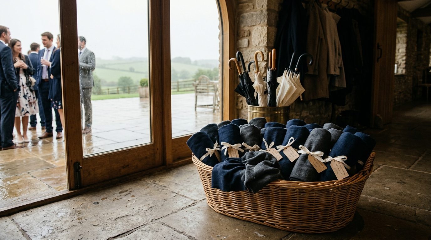 Step 6: What to tell your guests for What to Do If It Rains on Your June Wedding