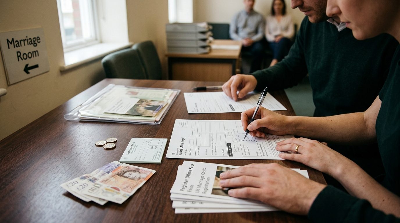 Editorial image for Registry Office Wedding Cost UK: 2026 Fees