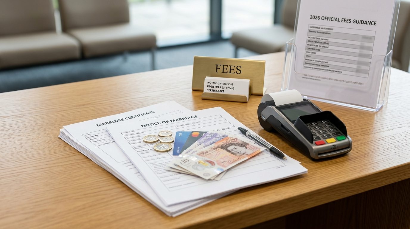 Register office or approved venue? for Registry Office Wedding Cost UK: 2026 Fees
