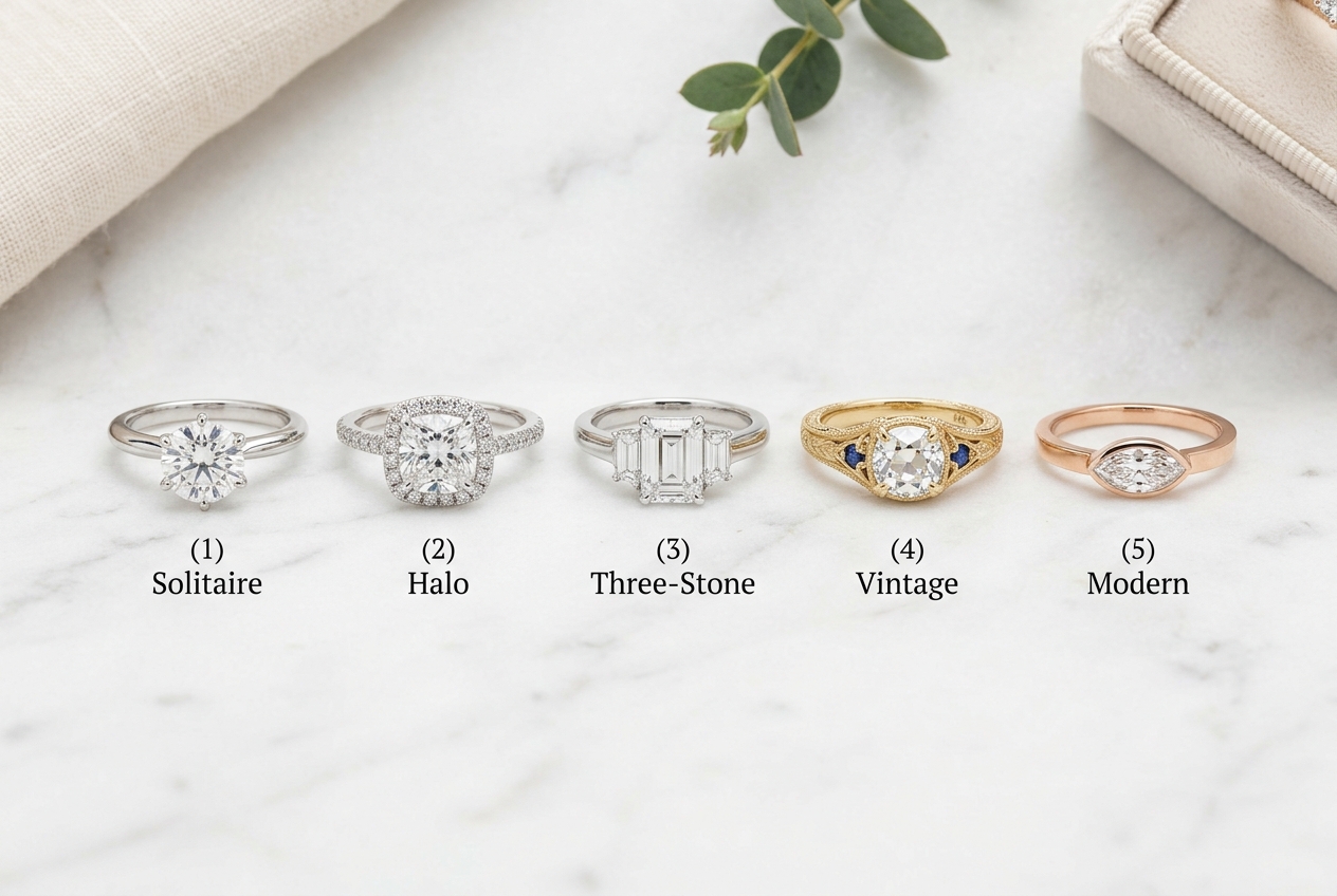 Engagement Ring Guide Styles Settings Weddings Hub