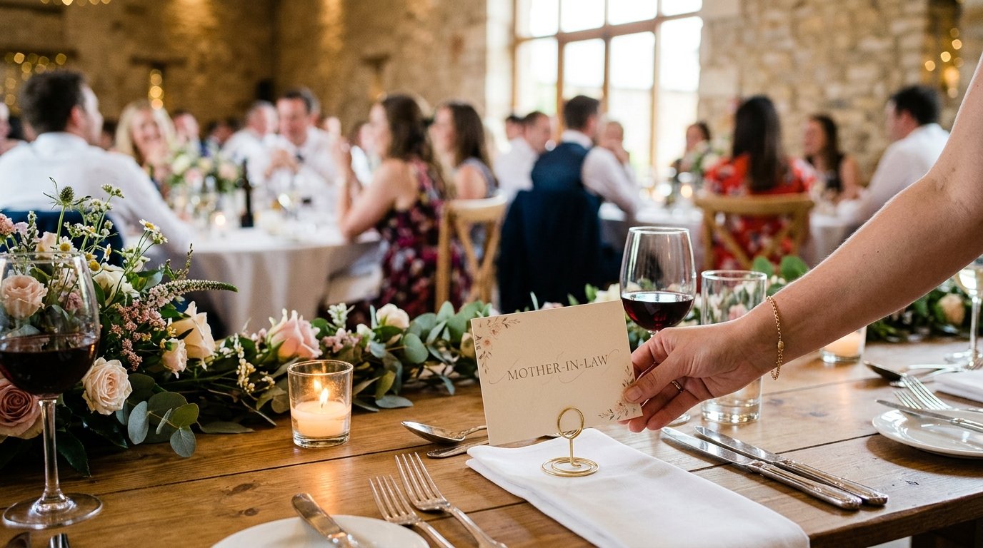 Should I Uninvite My Mother-in-Law? (UK Guide) — When uninviting a mother-in-law is actually justified, editorial photography for Weddings Hub