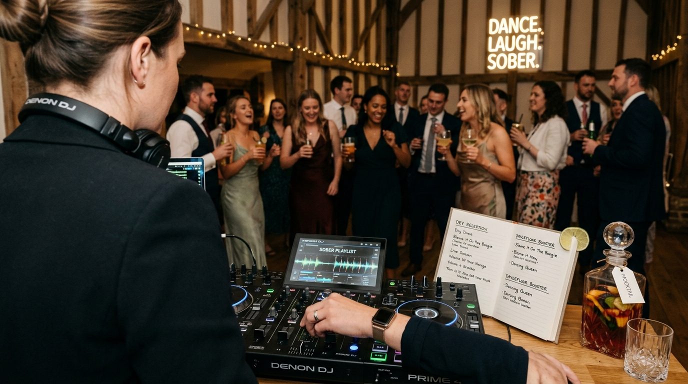 Editorial image for Sober Wedding Music: Playlists That Don't Need a Bar