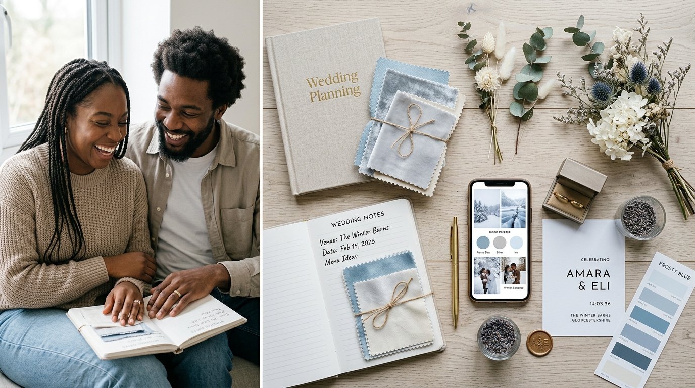 Subzero Sophistication: The 2026 Frosty Blue Palette — editorial photography for Weddings Hub