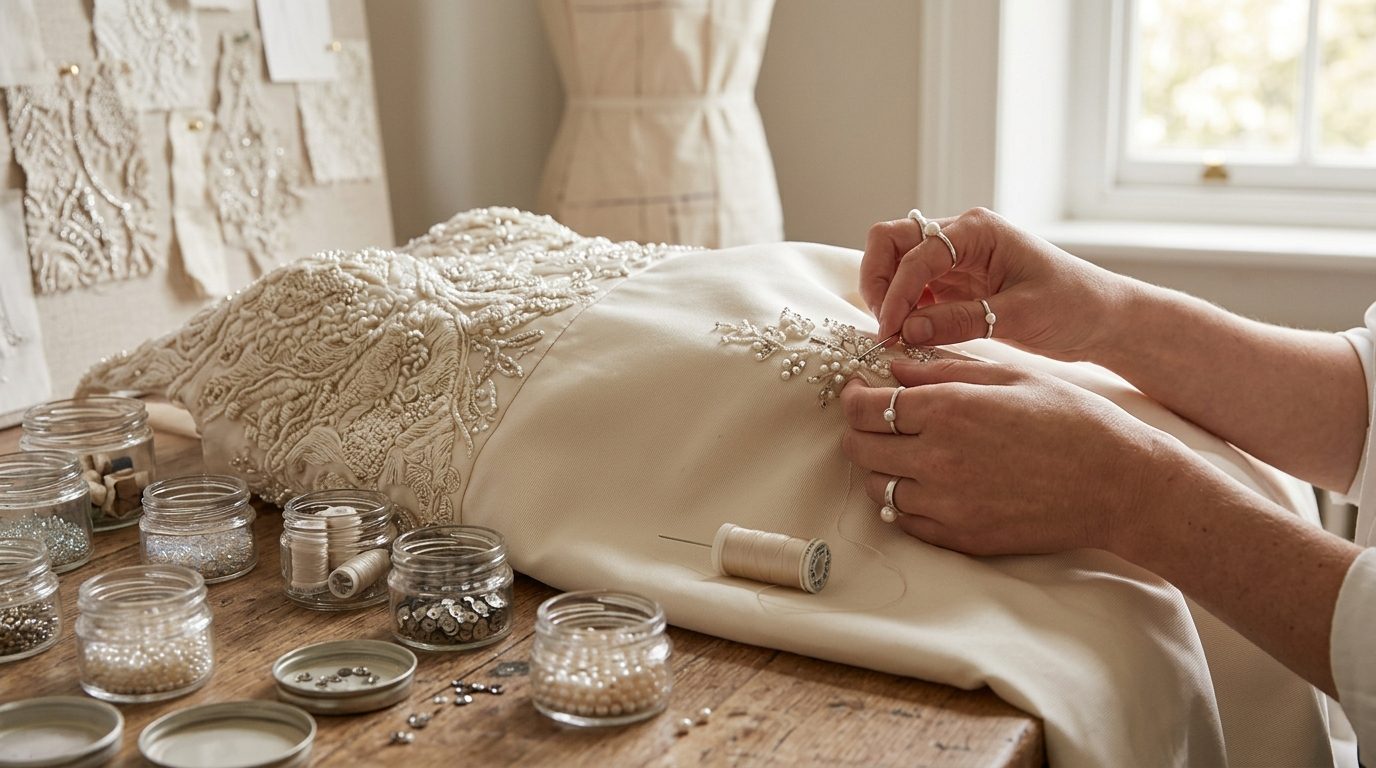 What did 712 hours include? for Tallulah Willis's 712-Hour Wedding Dress Explained