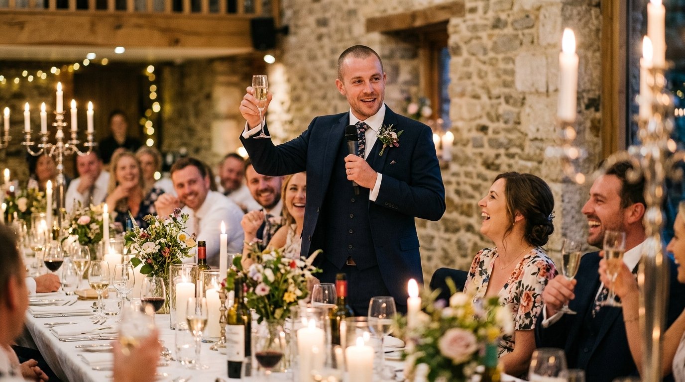 7 Things Never to Say in a Best Man Speech — editorial photography for Weddings Hub