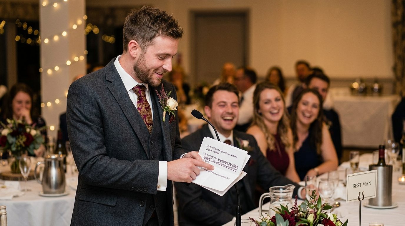 6. In-jokes that more than 10% of the room won't get for 7 Things Never to Say in a Best Man Speech