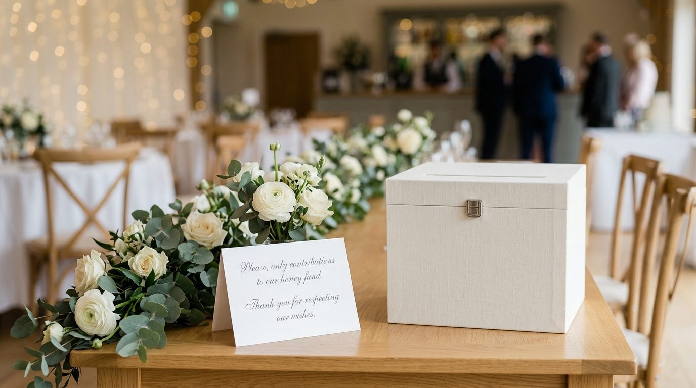 Ban 6: No cash gifts outside the gift list or fund for 9 Things UK Brides Have Banned Guests From Doing