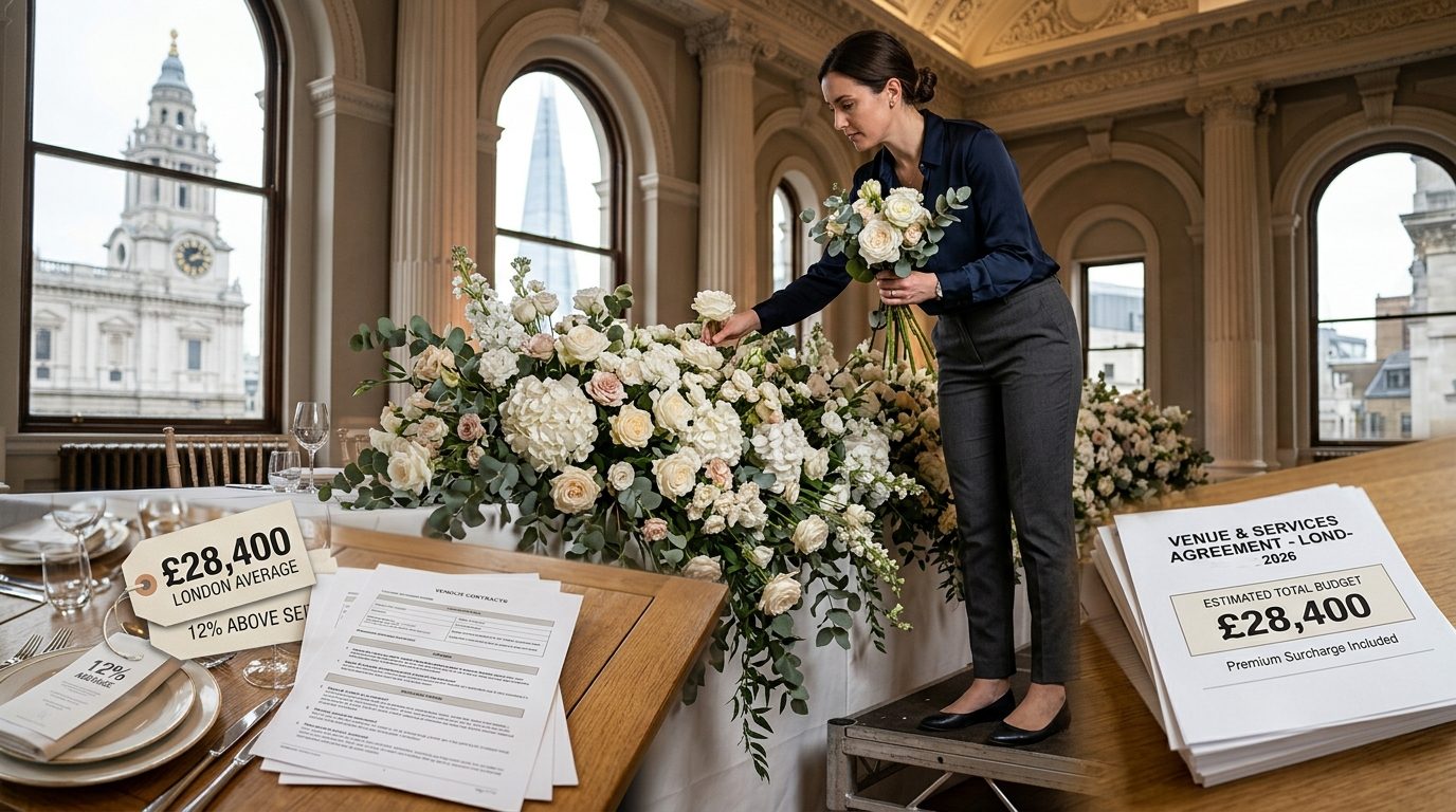 Northern Ireland: the UK's best-value wedding market for UK Wedding Cost by Region 2026: London Premium