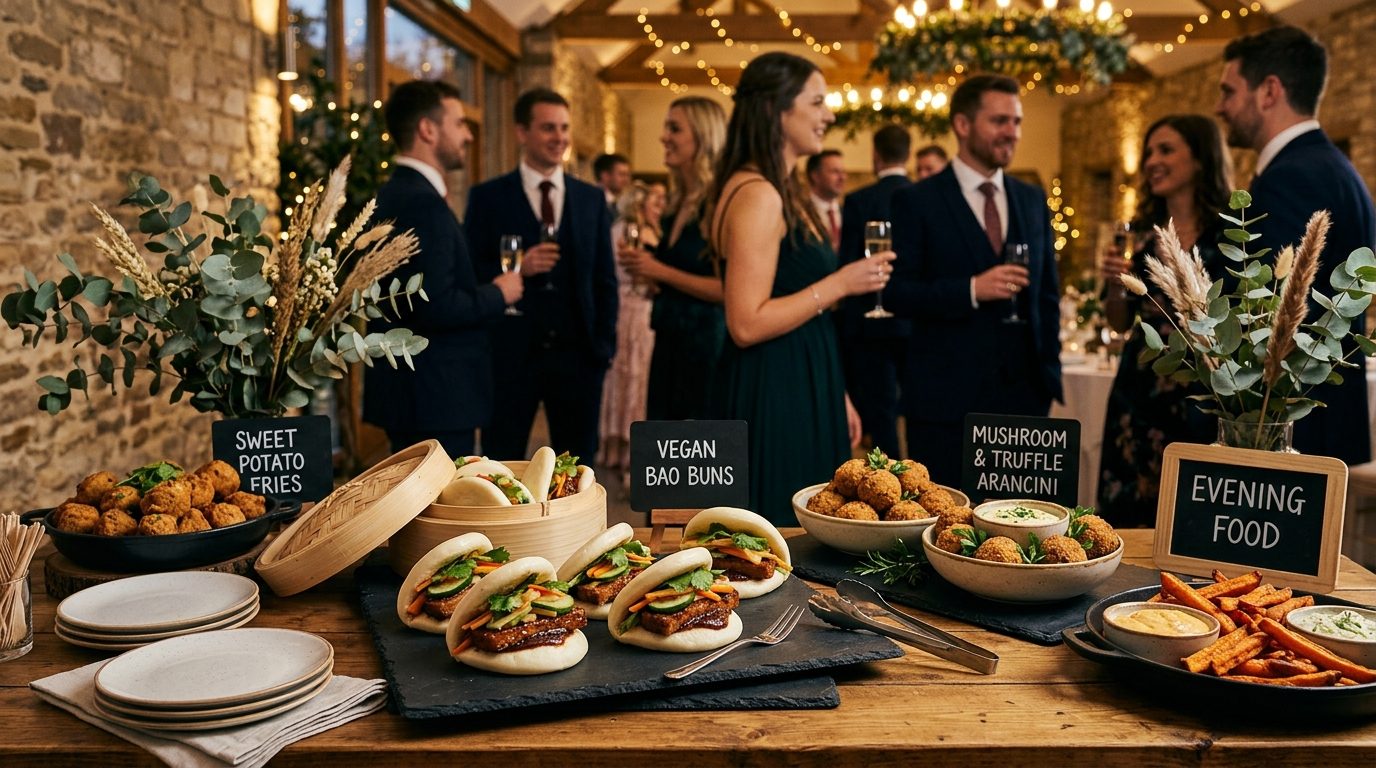 Evening food for Vegan Wedding Menu Ideas: Full Guide
