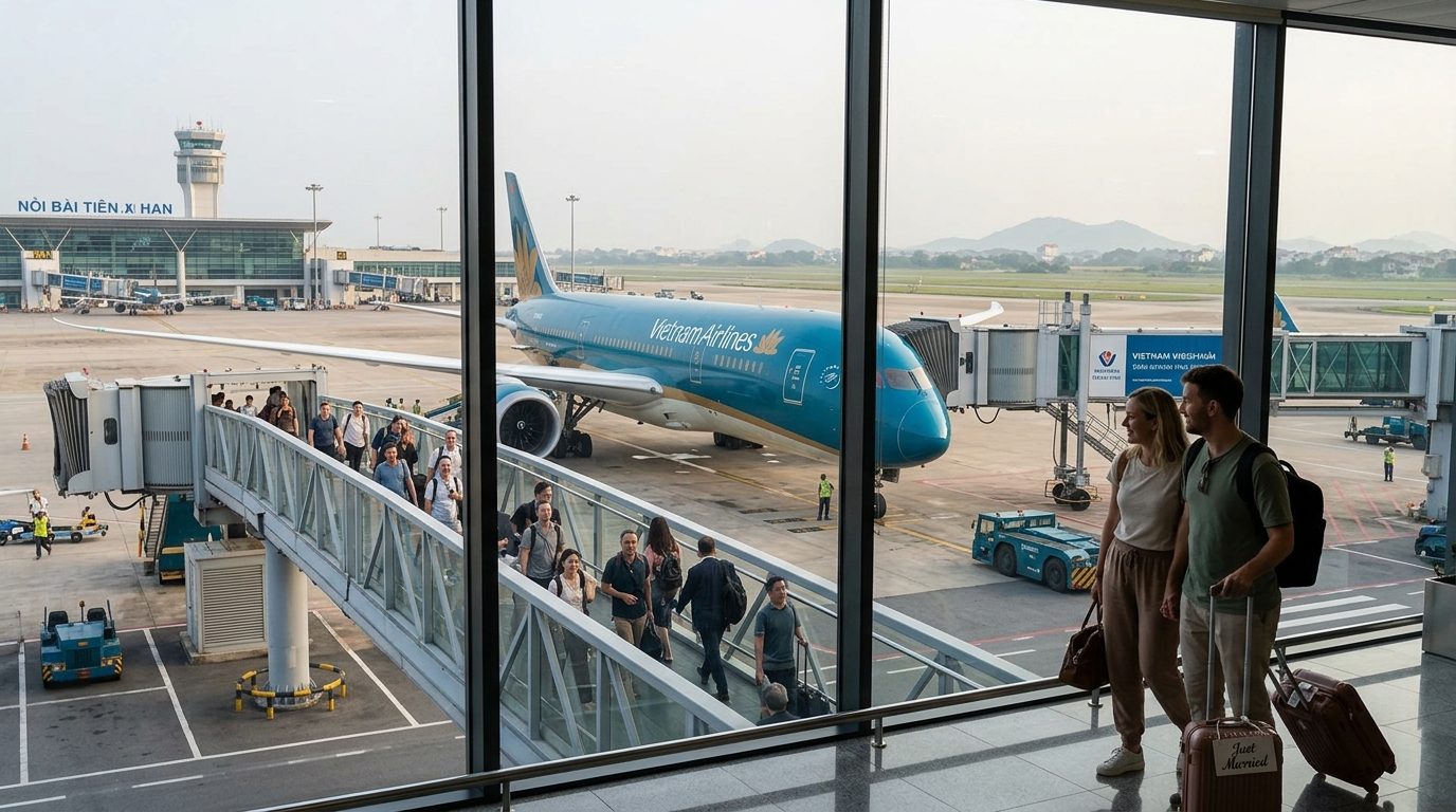 Getting There: UK Flights to Vietnam for Vietnam Honeymoon UK 2026: Costs & Best Destinations