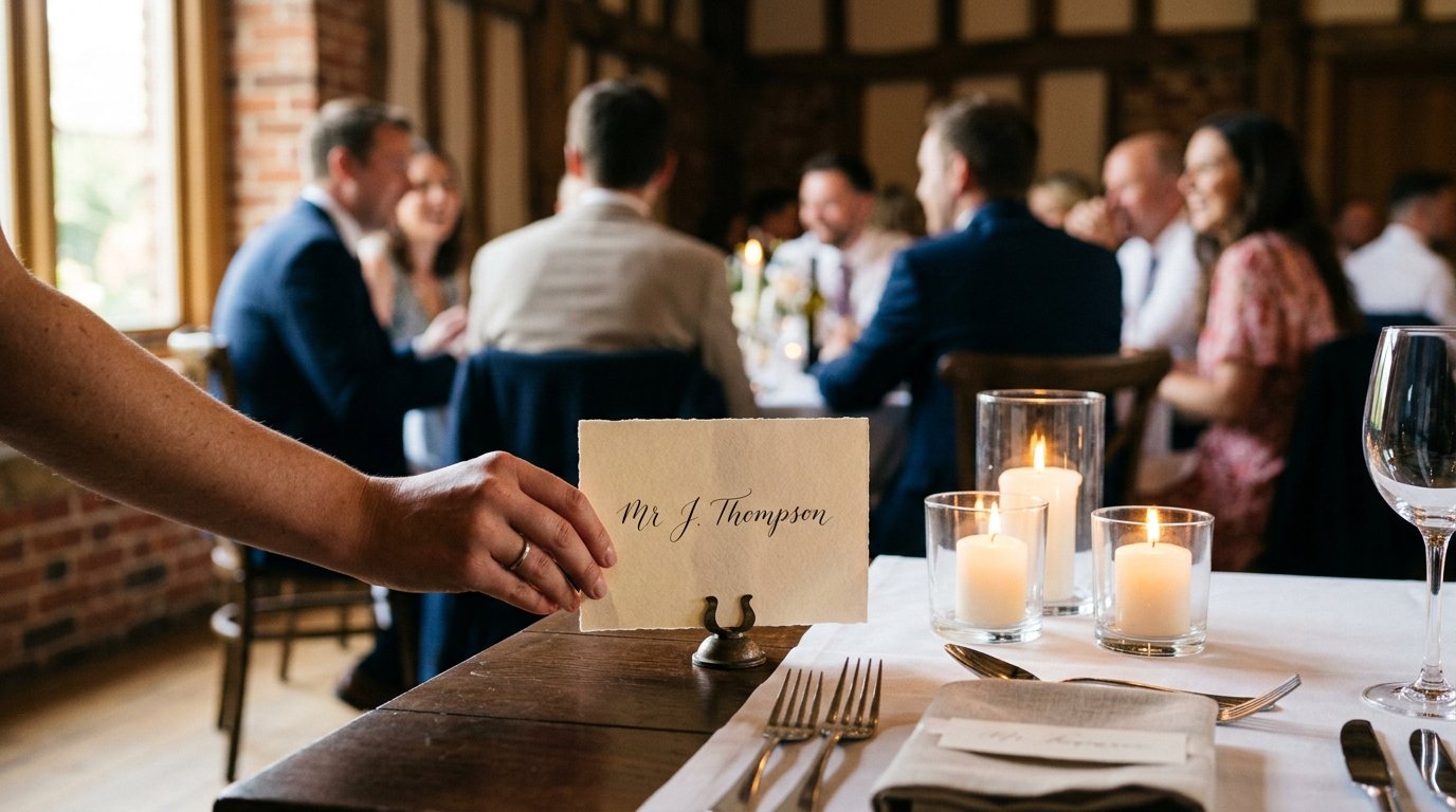 When the Wedding Revealed the Cheating: 8 Stories — Case 2: the stag-do WhatsApp, editorial photography for Weddings Hub