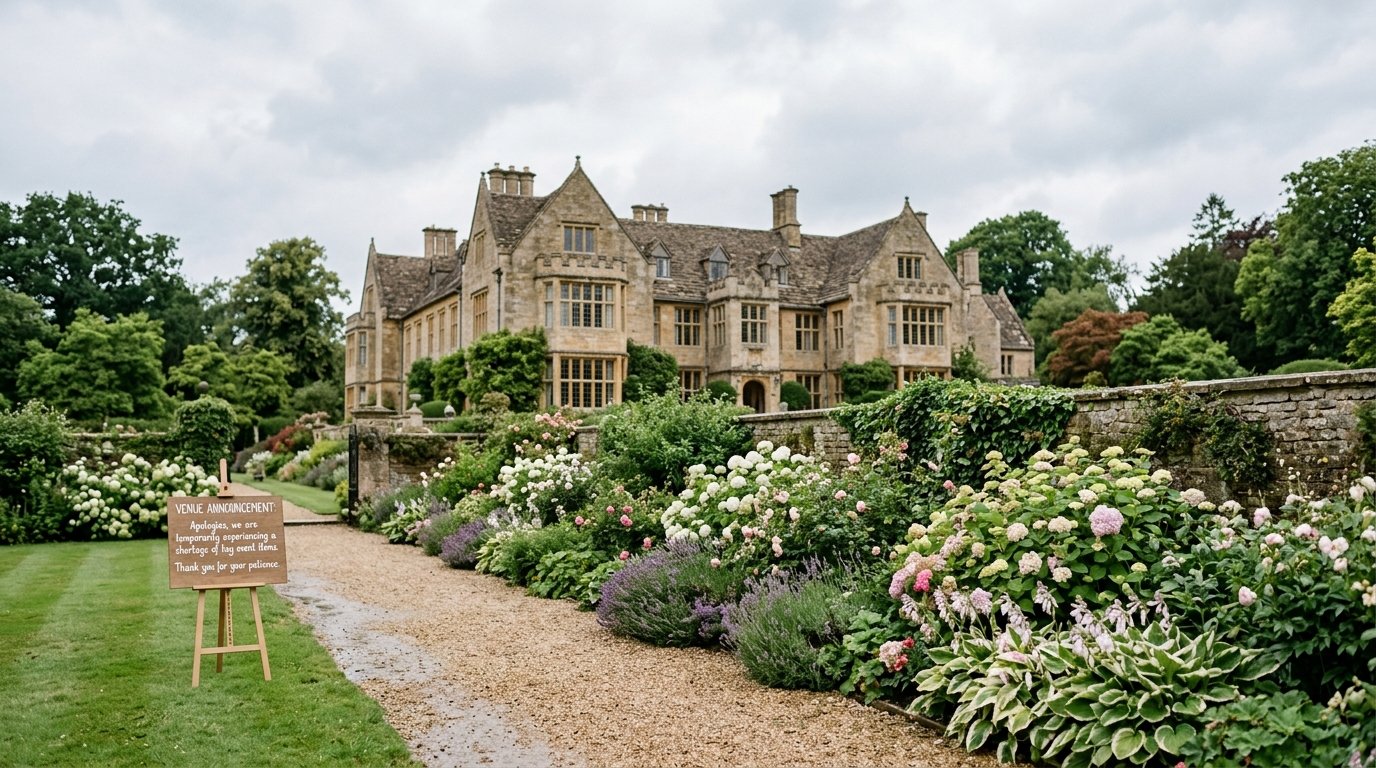 13 Wedding Day Problems No One Warns You About — 3. The venue runs out of a key item, editorial photography for Weddings Hub